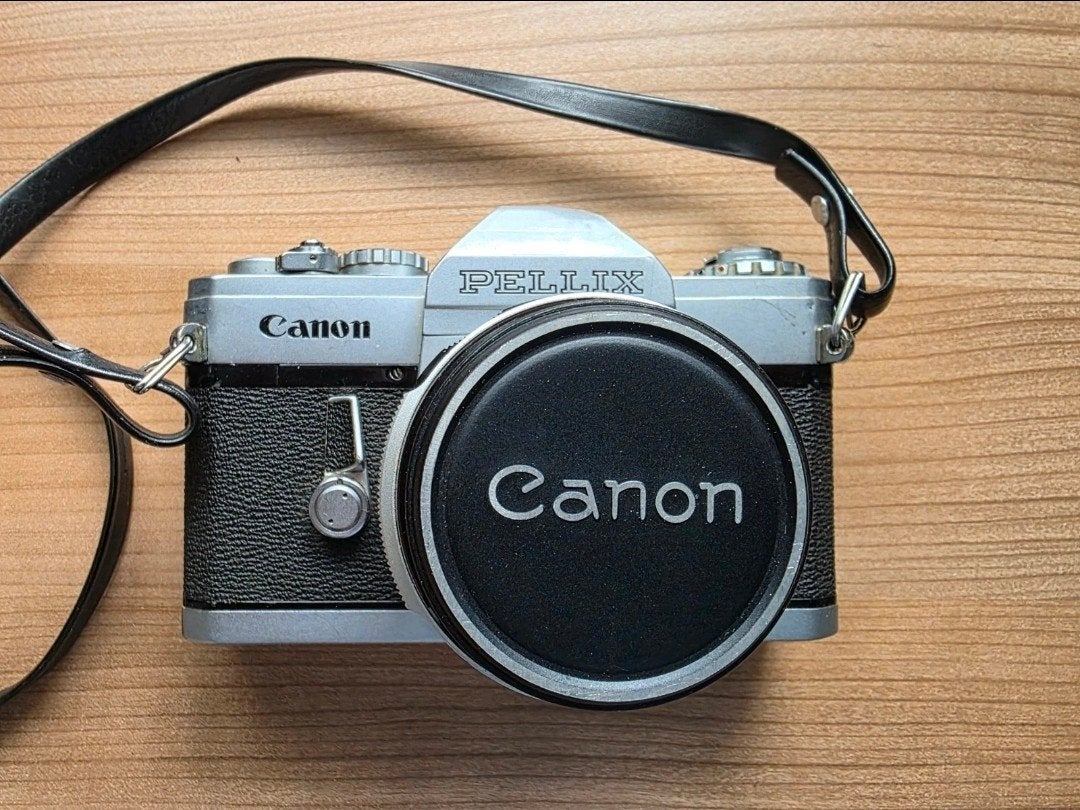 Canon Pellix analoge spiegelreflexcamera, jaren 60, Ophalen of Verzenden, Gebruikt, Spiegelreflex, Canon