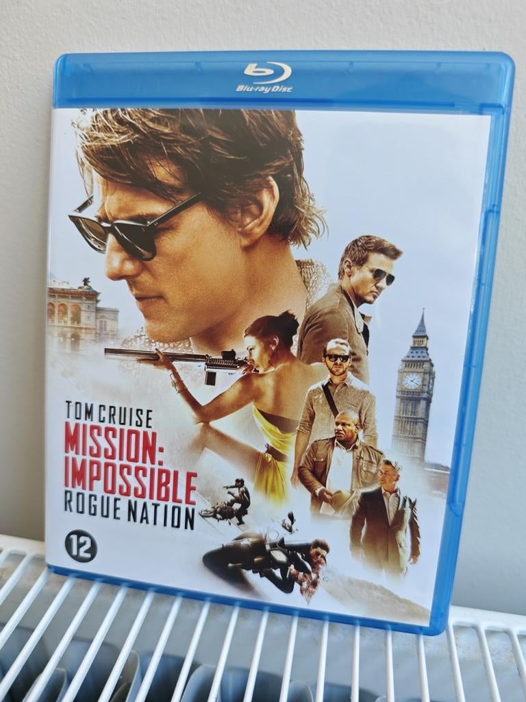 Mission: Impossible - Rogue Nation Blu-ray Disc, Ophalen of Verzenden, Zo goed als nieuw, Actie