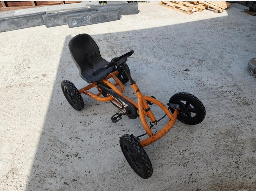 Berg Buddy met trekhaak - goede banden, Ophalen, Zo goed als nieuw, Berg, Vrijloopautomaat