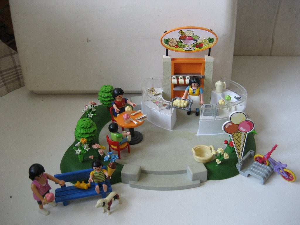 playmobil ijssalon 4231, Ophalen of Verzenden, Zo goed als nieuw