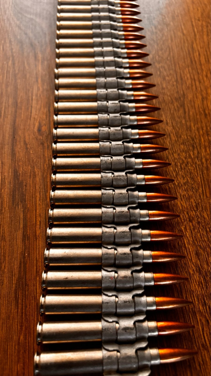 Originele Militaria: FN 1958 .30-06 Drillband / Exerciteband, Ophalen of Verzenden, Overige soorten, Overige gebieden, Hulzen of Bodemvondsten