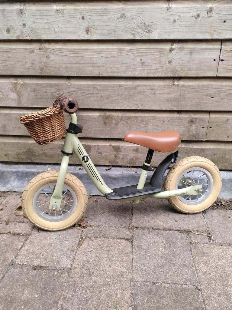 Loopfietsje Balance Bike Bandits met mandje, Ophalen, Gebruikt, Loopfiets