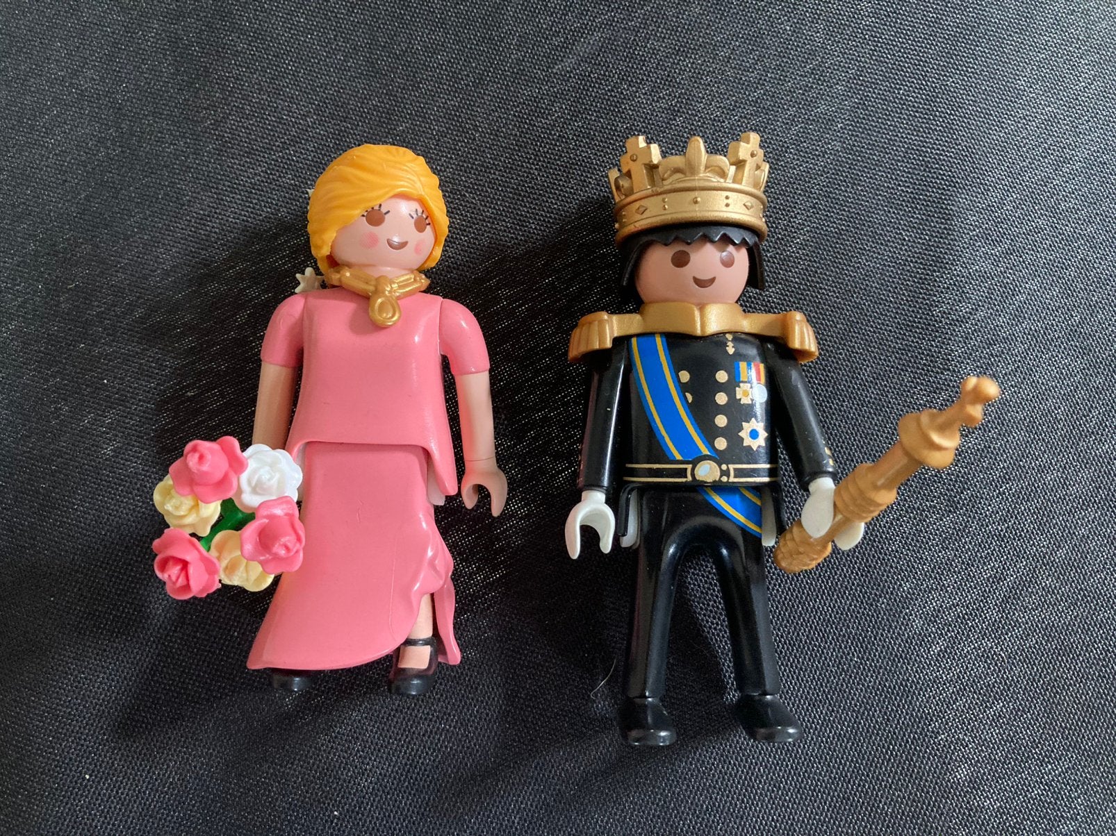 Playmobil koninklijk paar., Ophalen of Verzenden, Zo goed als nieuw