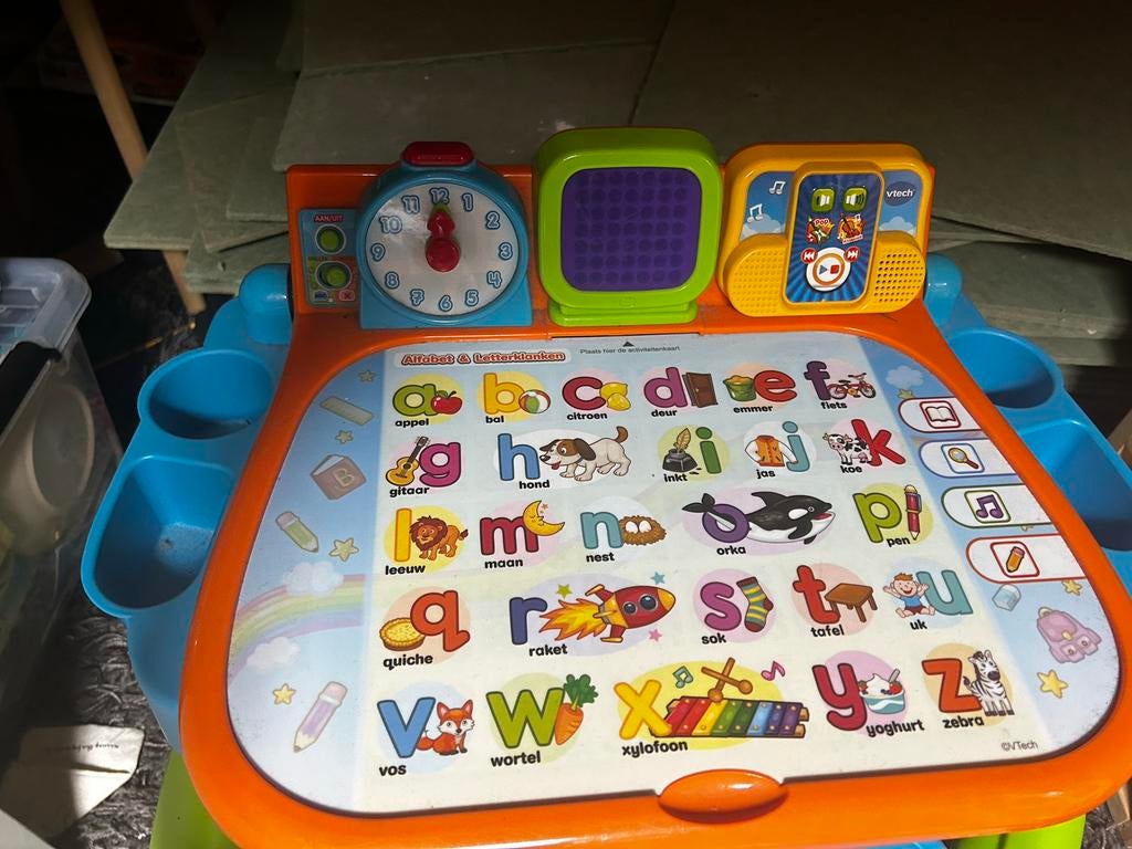 VTech Bureau Interactief Leercentrum met Stoel, Kinderen en Baby's, Speelgoed | Educatief en Creatief, Ophalen, Gebruikt, Taal en Lezen