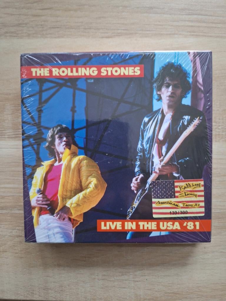 The Rolling Stones - Live in the USA '81 (10 CD Boxset), Cd's en Dvd's, Cd's | Rock, Nieuw in verpakking, Poprock, Verzenden