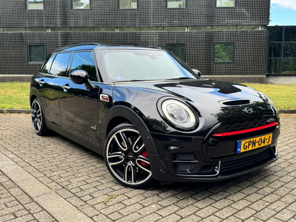 Mini Clubman 2.0 John Cooper Works 2017 Zwart Full Option, Auto's, Mini, Automaat, 1998 cc, 15 km/l, 4 cilinders