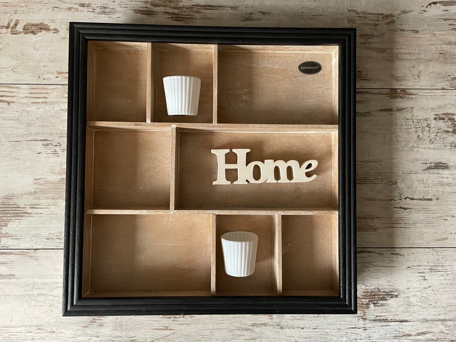 Letterbak RIVERDALE 53x53 incl vaasjes en HOME, Ophalen of Verzenden, Zo goed als nieuw