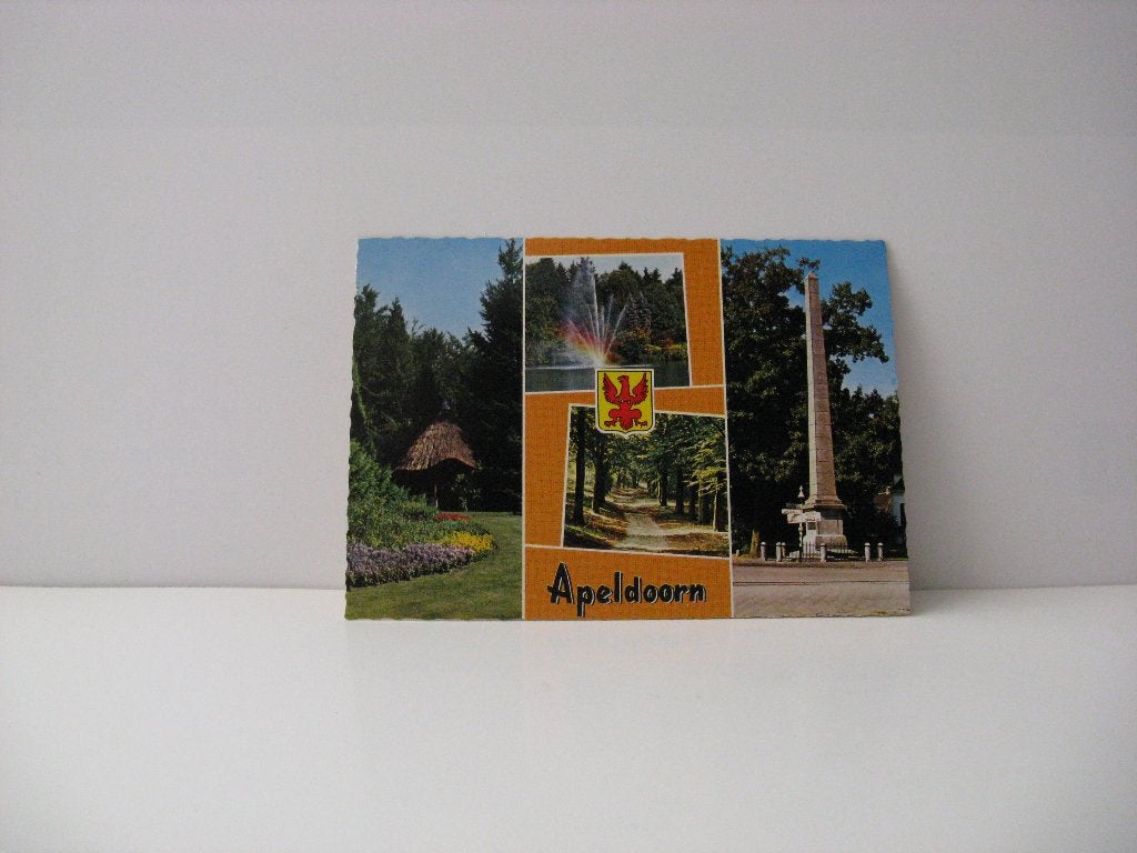 Apeldoorn 4 luik, Ophalen of Verzenden, Voor 1920, Ongelopen, Noord-Brabant