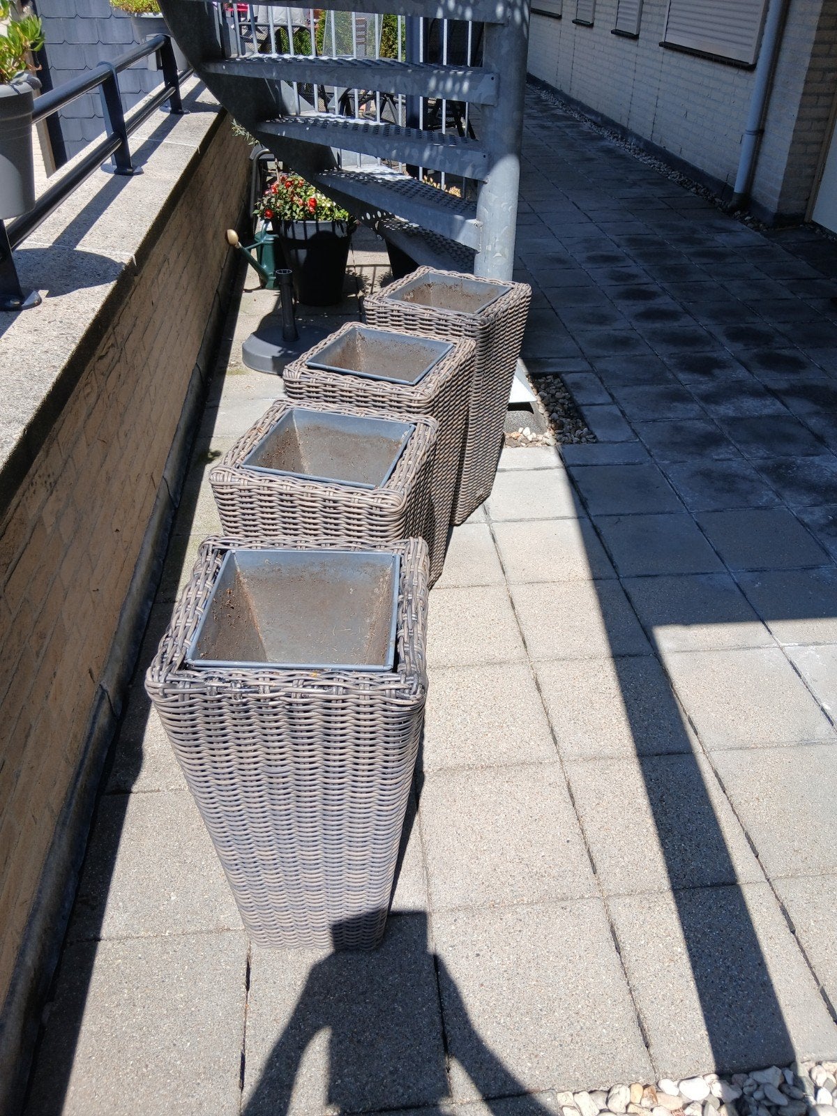Plantenbak, Tuin en Terras, Ophalen, Kunststof, Gebruikt, Minder dan 60 cm