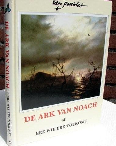 DE ARK VAN NOACH GROOT FORMAAT 40/30CM door RIEN POORTVLIET, Ophalen of Verzenden, Zo goed als nieuw, Schilder- en Tekenkunst