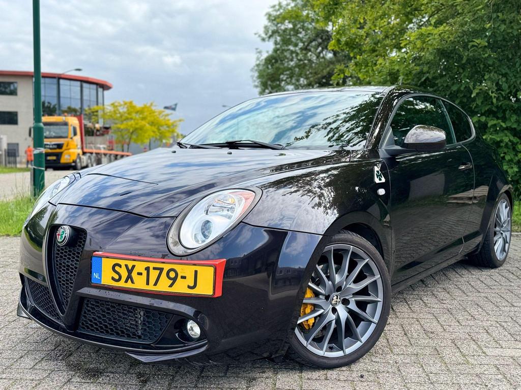 Alfa Romeo MiTo 1.4 T QV 230pk/Clima/Stoelverw/BOSE, Voorwielaandrijving, Stof, Gebruikt, Euro 6