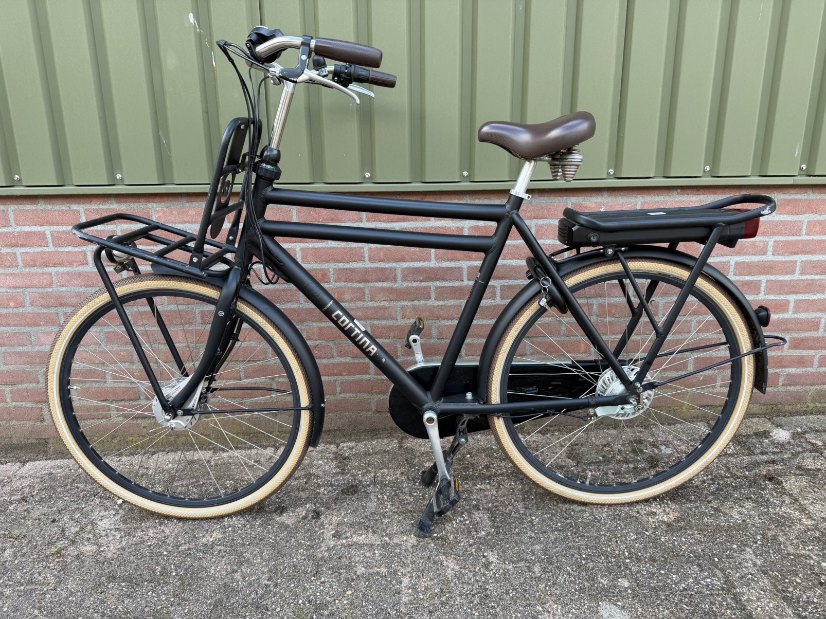 Cortina E-U4 elektrische herenfiets, Fietsen en Brommers, Elektrische fietsen, 59 cm of meer, Ophalen, Gebruikt, Overige merken