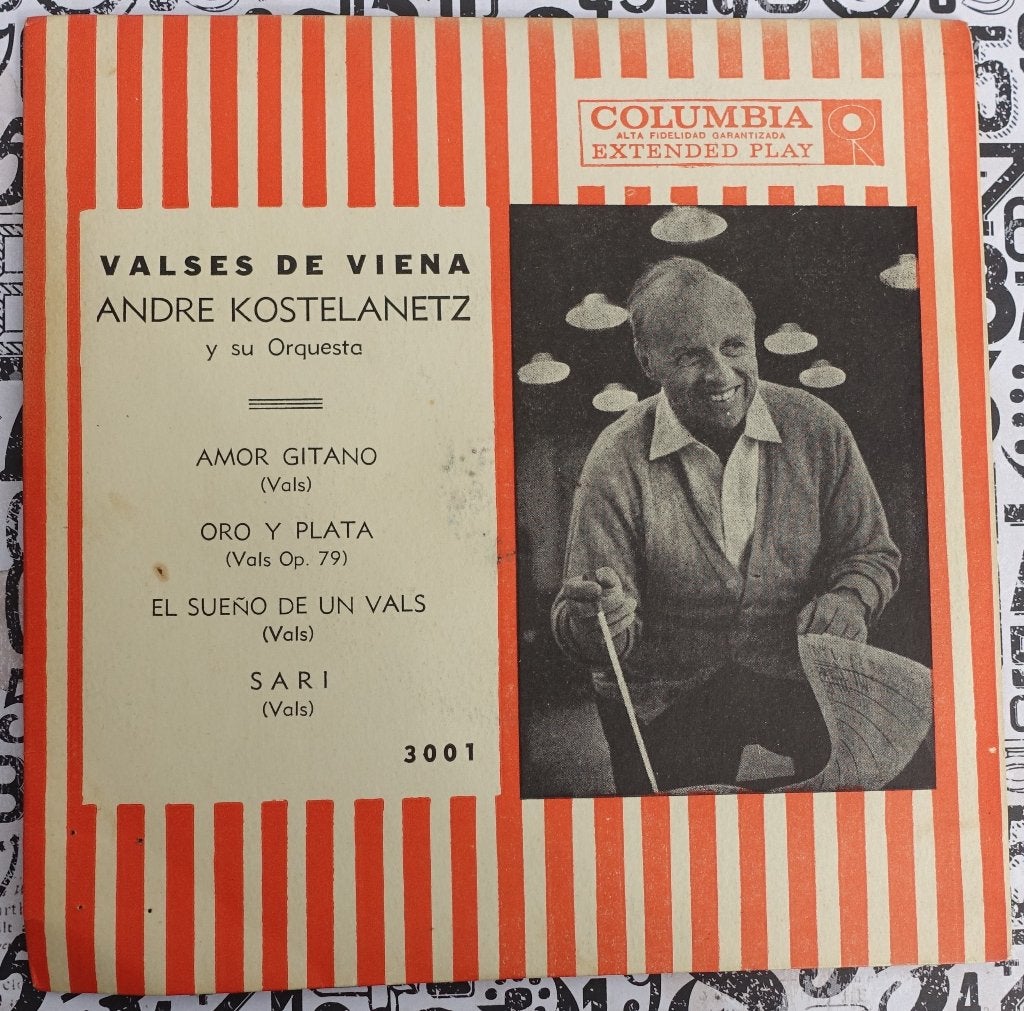 Andre Kostelanetz - Valses de Viena EP, Ophalen of Verzenden, Zo goed als nieuw