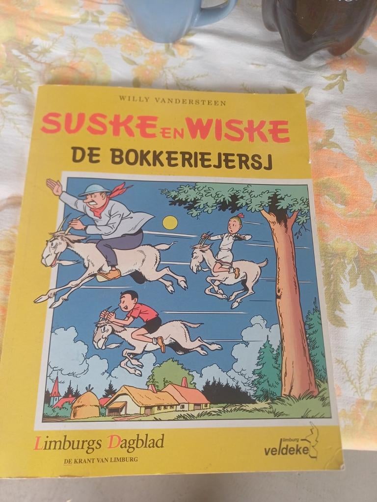 Suske en Wiske - De Bokkerijders (Limburgs Dagblad), Eén stripboek, Ophalen of Verzenden, Gelezen, Willy Vandersteen