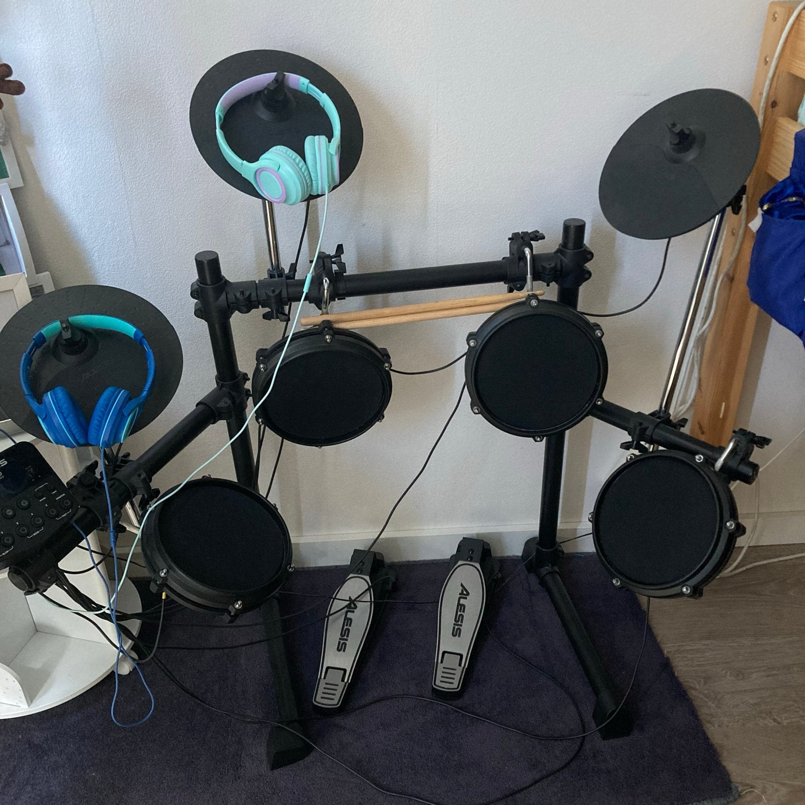 Alesis Turbo Mesh Kit – Elektronisch Drumstel, Ophalen, Gebruikt, Overige merken, Elektronisch