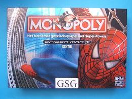 Monopoly Spider-Man editie nr. 0407 53985 104-04, Hobby en Vrije tijd, Gezelschapsspellen | Bordspellen, Ophalen, Zo goed als nieuw