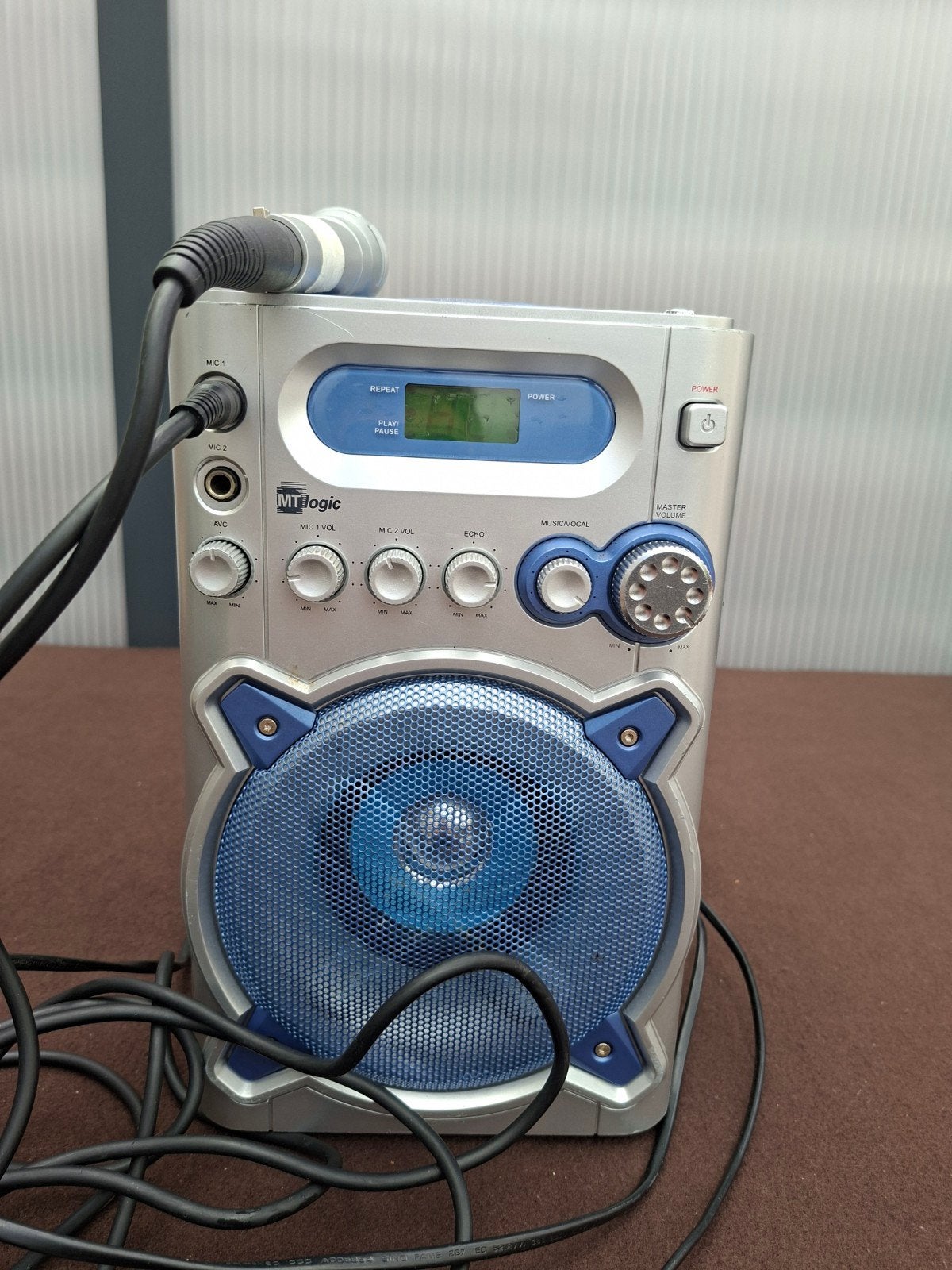 MT Logic Karaokeinstallatie met microfoon, radio & cd-speler, Audio, Tv en Foto, Karaoke-apparatuur, Ophalen of Verzenden, Gebruikt