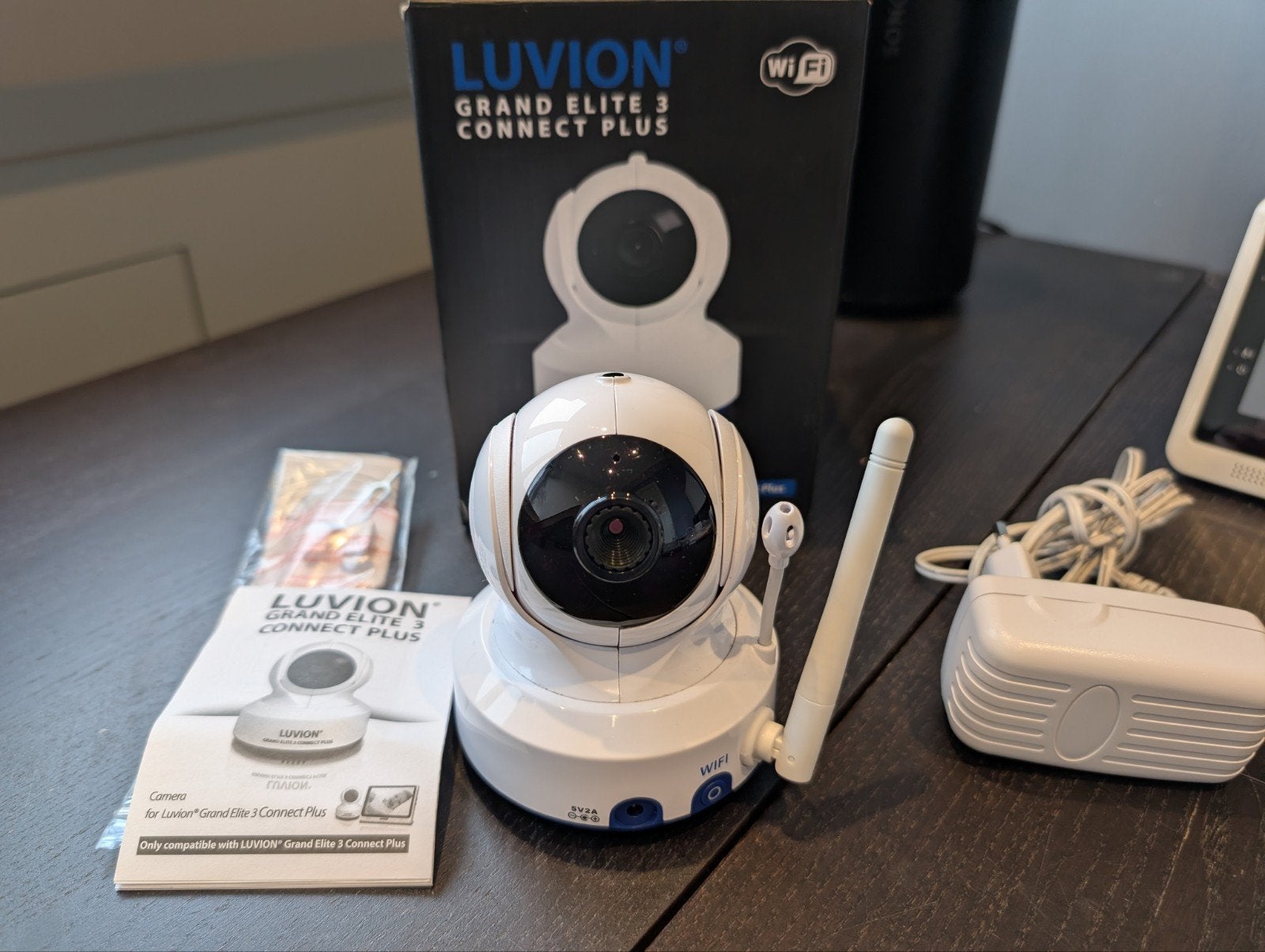 Camera voor Luvion Grand Elite 3 Connect Plus, Kinderen en Baby's, Babyfoons, Ophalen of Verzenden, Gebruikt, 250 meter of meer