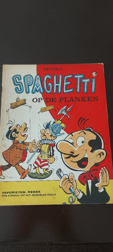 Spaghetti, Eén stripboek, Ophalen of Verzenden, Gelezen