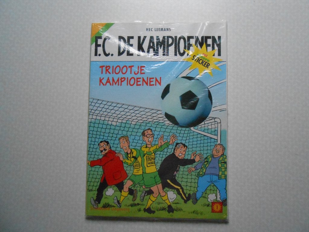 F.C. De kampioenen Triootje Kampioenen 2004 1ste druk., Eén stripboek, Nieuw, Hec Leemans, Ophalen of Verzenden