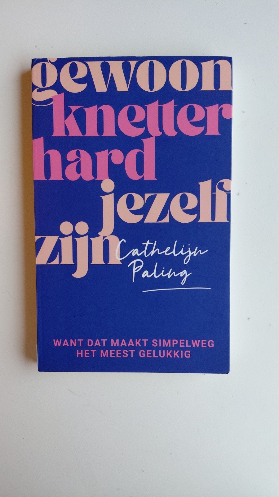 Cathelijn Paling - Gewoon knetterhard jezelf zijn, Ophalen of Verzenden, Zo goed als nieuw, Cathelijn Paling