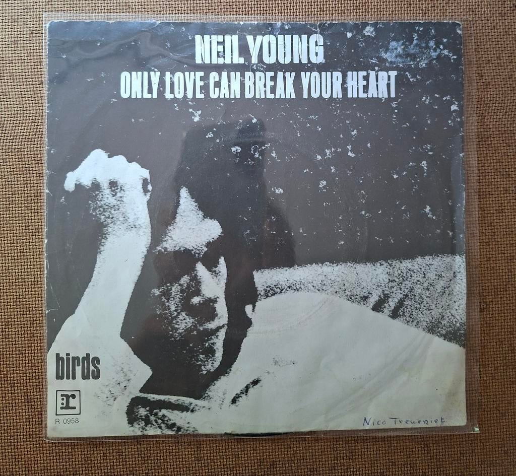 Young, Neil - Only love can break your heart  - TOP, Cd's en Dvd's, Vinyl Singles, Gebruikt, 7 inch, Single, Ophalen of Verzenden