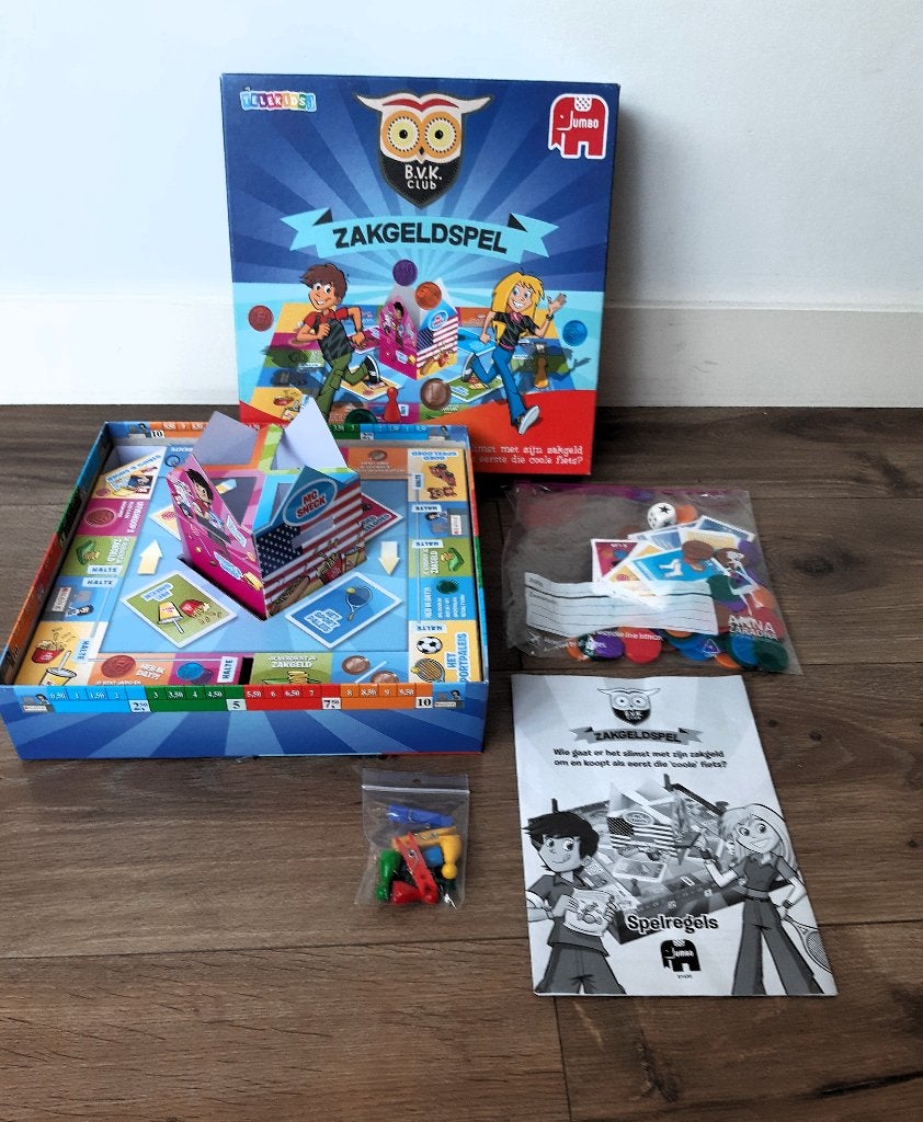 Zakgeld Spel, Jumbo, Een of twee spelers, Ophalen of Verzenden, Zo goed als nieuw