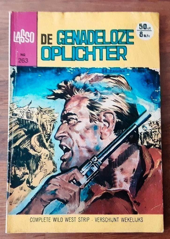 Lasso 263 De genadeloze oplichter, Eén comic, Ophalen of Verzenden, Gelezen, Europa