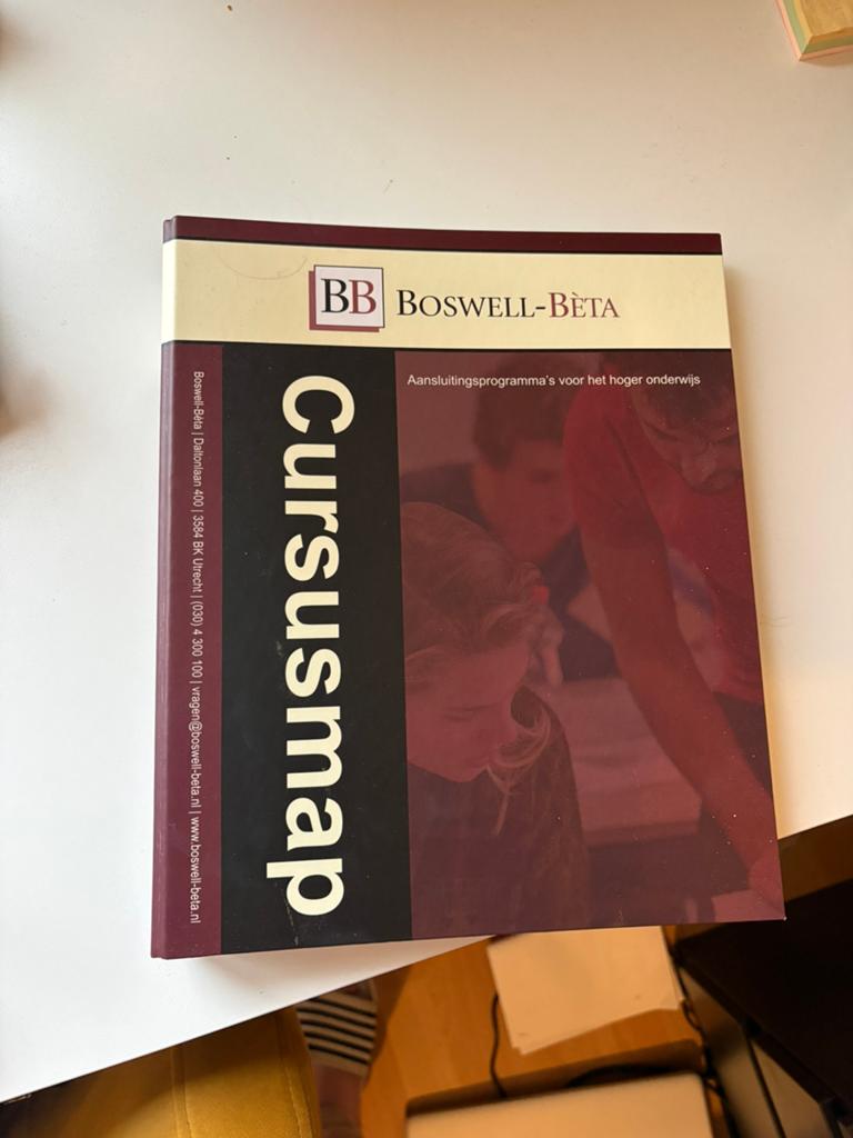 Boswell Beta Physics Excercise handbook, Ophalen of Verzenden, Beta, HBO