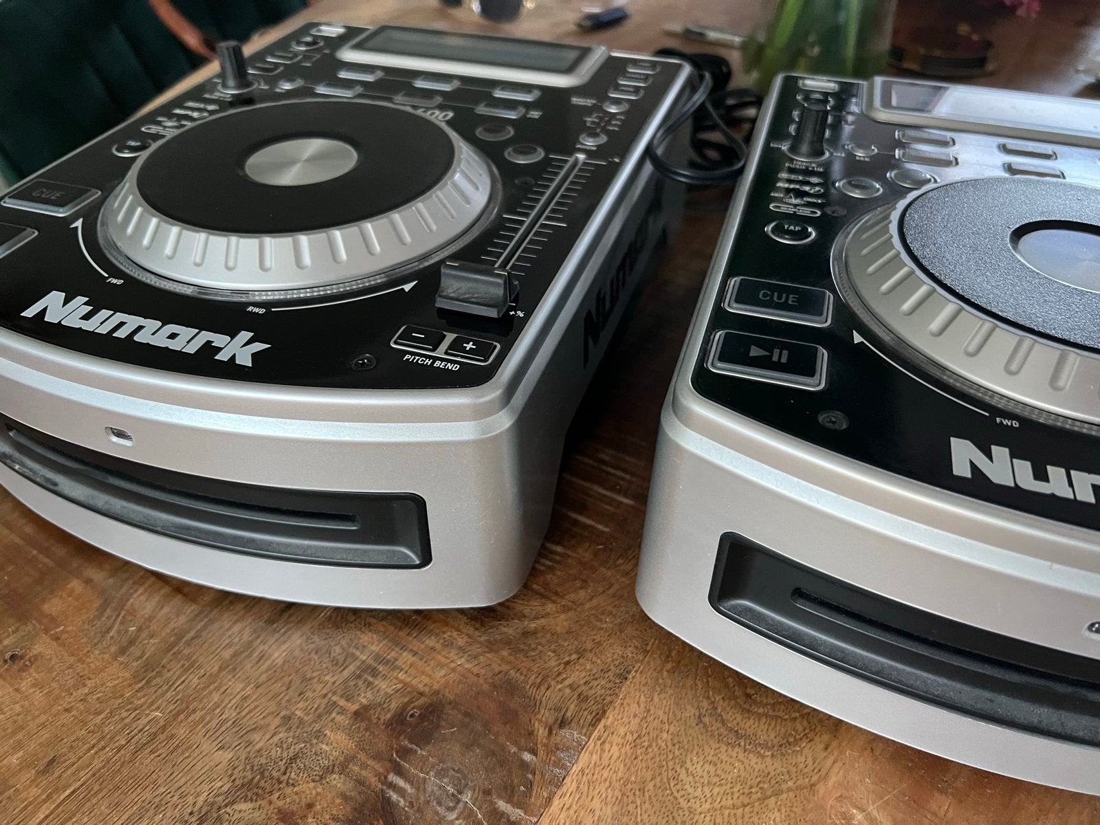 Numark NDX 400 DJ MP3/CD-spelers - Set van 2, Ophalen of Verzenden, Gebruikt, Dj-set, Numark