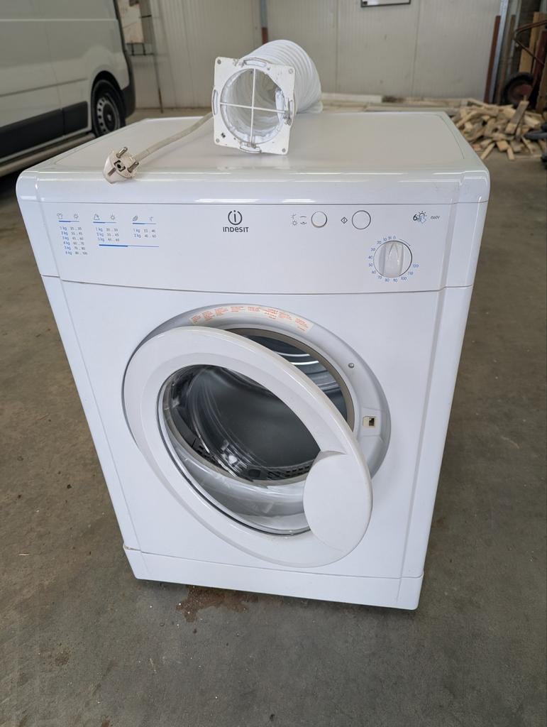 Indesit IS 60 V Luchtafvoer Wasdroger, Witgoed en Apparatuur, Wasdrogers, Ophalen, Gebruikt, Luchtafvoer, 4 tot 6 kg