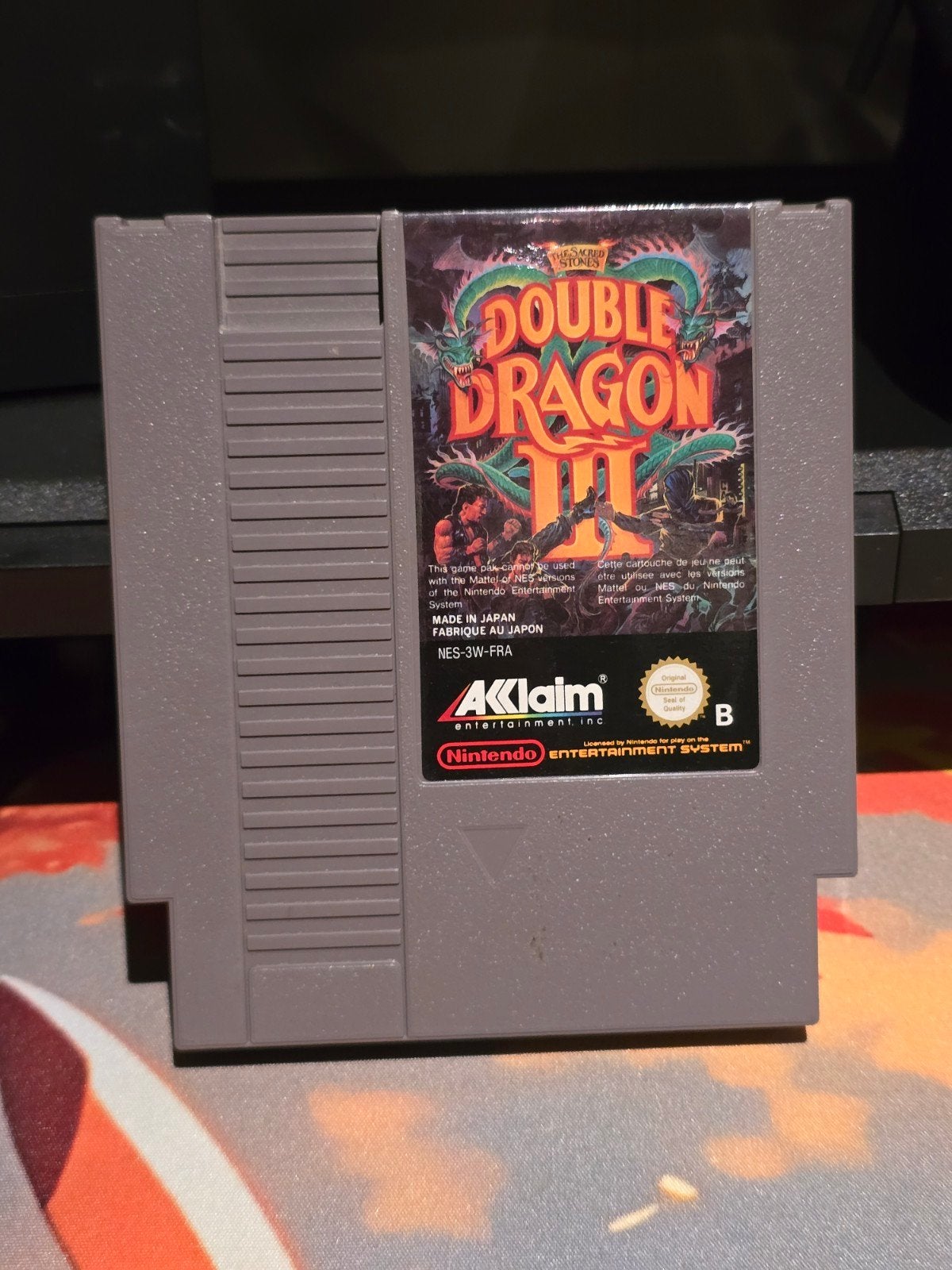 Double Dragon III NES ( Double Dragon 3), Vechten, 2 spelers, Ophalen of Verzenden, Zo goed als nieuw