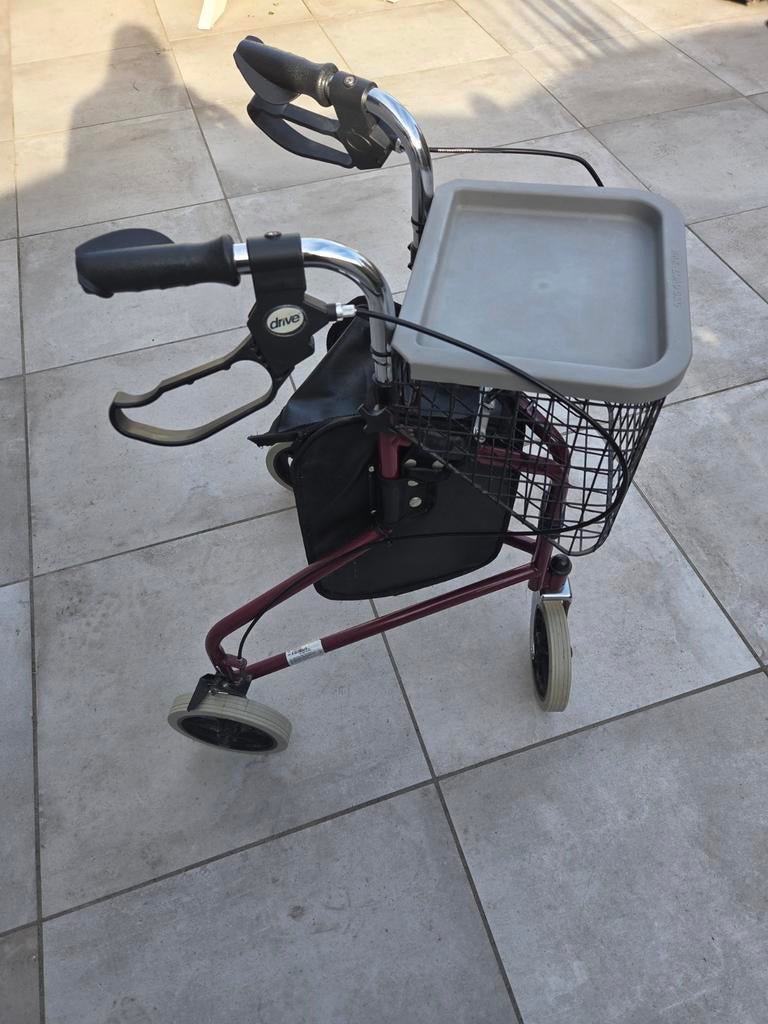 3 wiel rollator voor abraham of sarah, Ophalen, Gebruikt, Abraham of Sarah