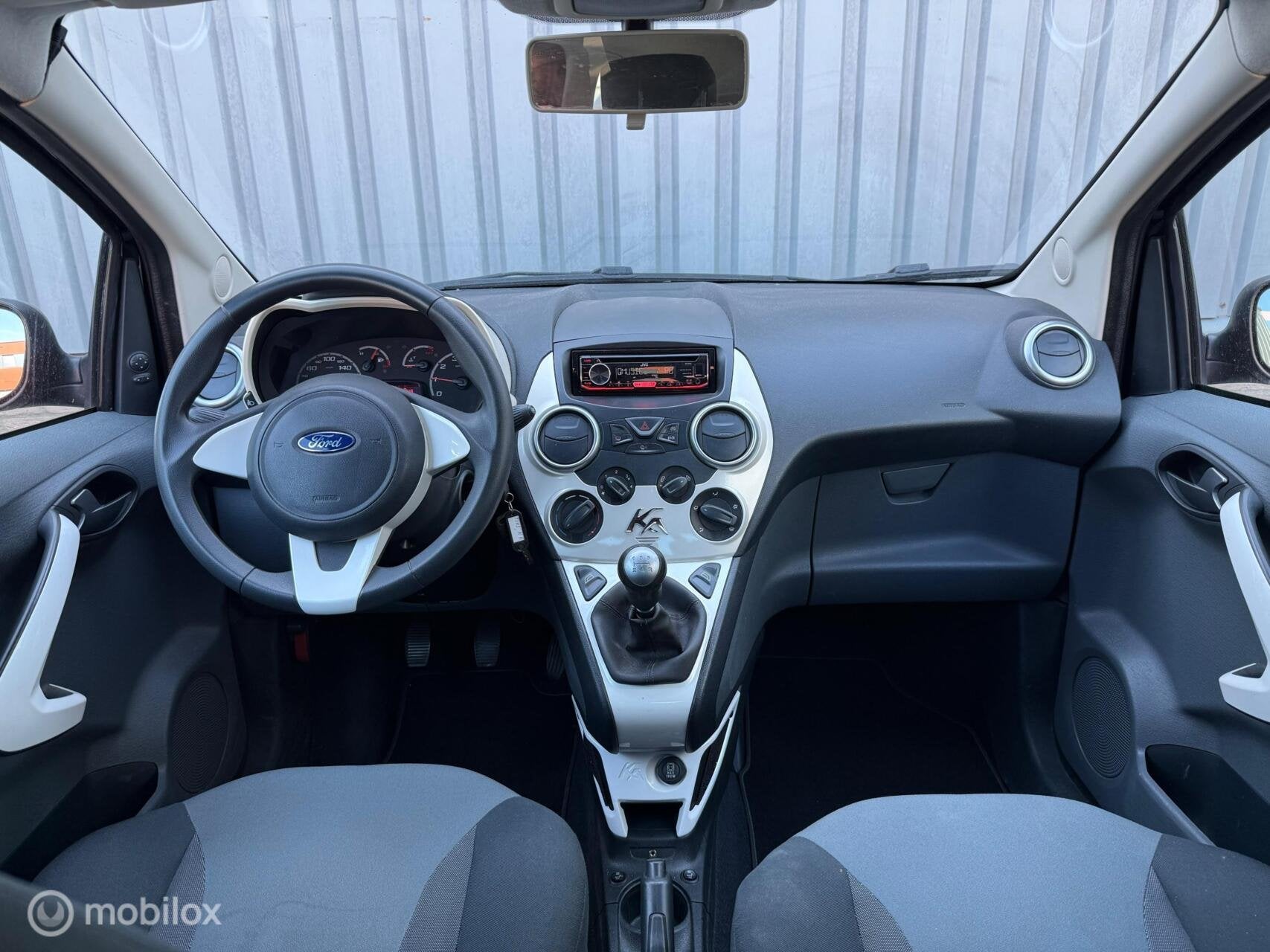Ford Ka 1.2 Limited s/s | Airco | Stoelverw. | 4-Cilinder, Auto's, Voorwielaandrijving, Stof, 4 cilinders, 4 stoelen