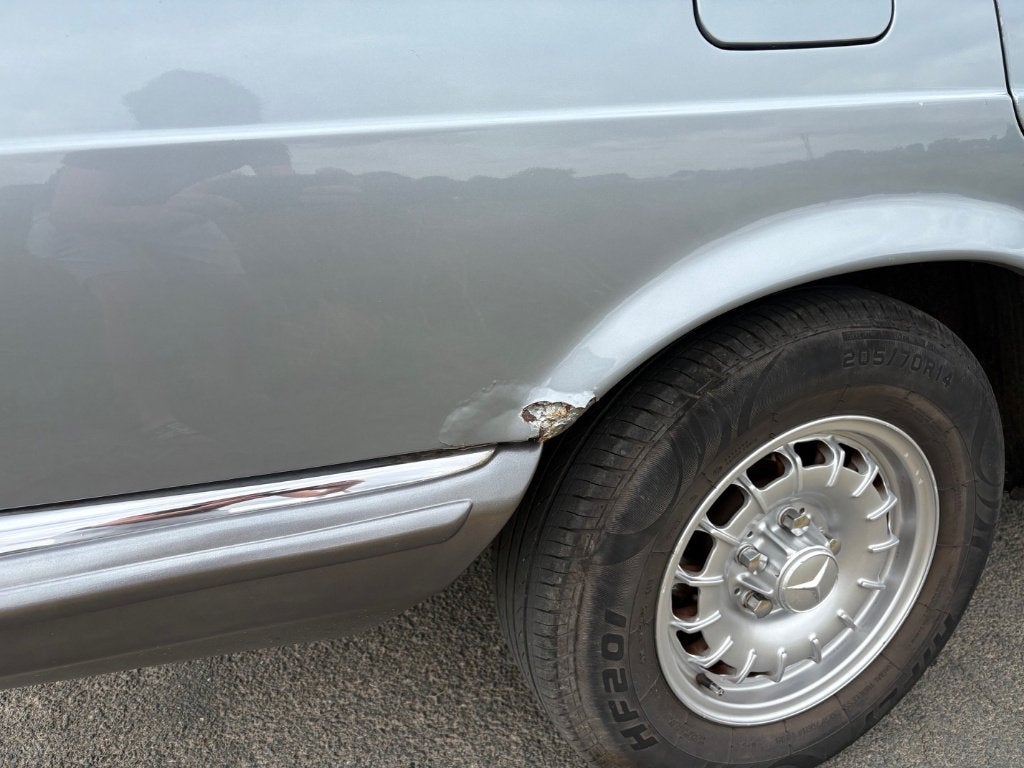 1983 Mercedes-Benz S-Klasse 380SE AUT Silberblau, foto 7
