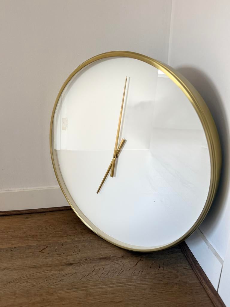 Wandklok, Ophalen, Zo goed als nieuw, Analoog, Wandklok