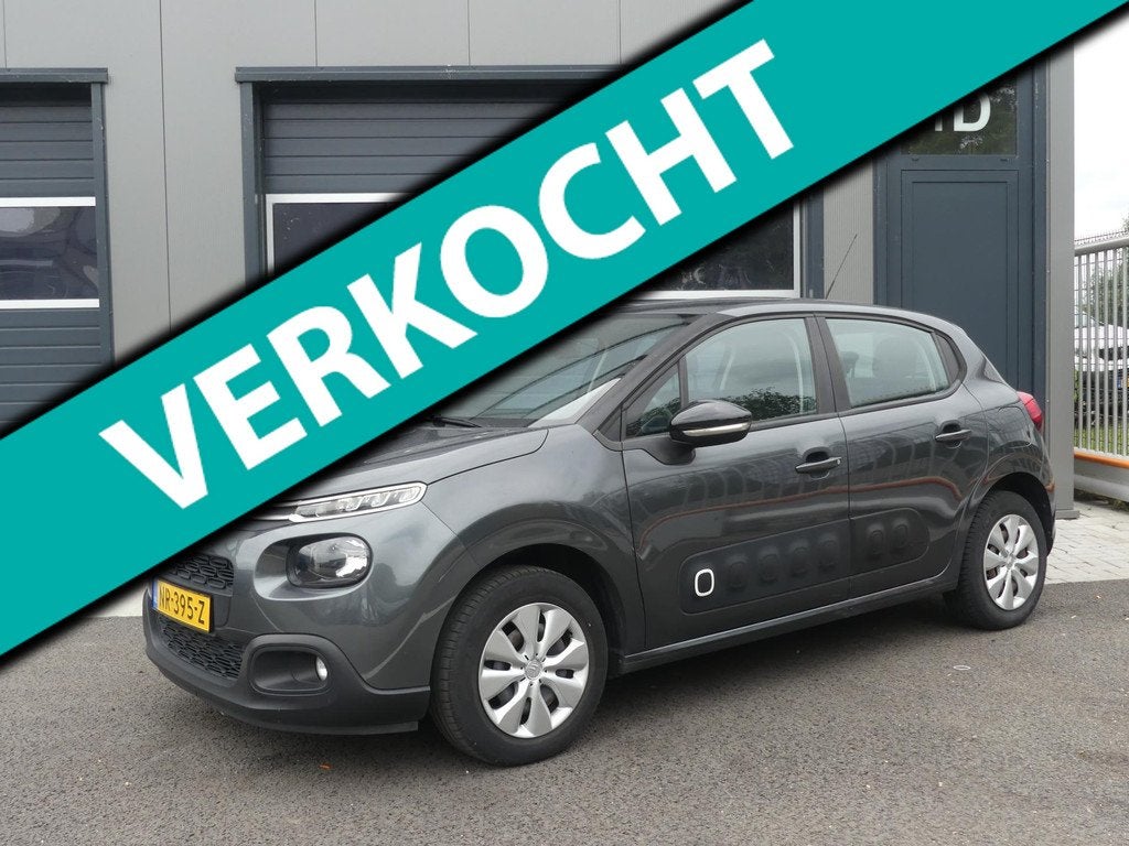 Citroen C3 1.2 PureTech Airco 5-Drs 1e Eigenaar Dealer Onder, Voorwielaandrijving, 1199 cc, 82 pk, 450 kg