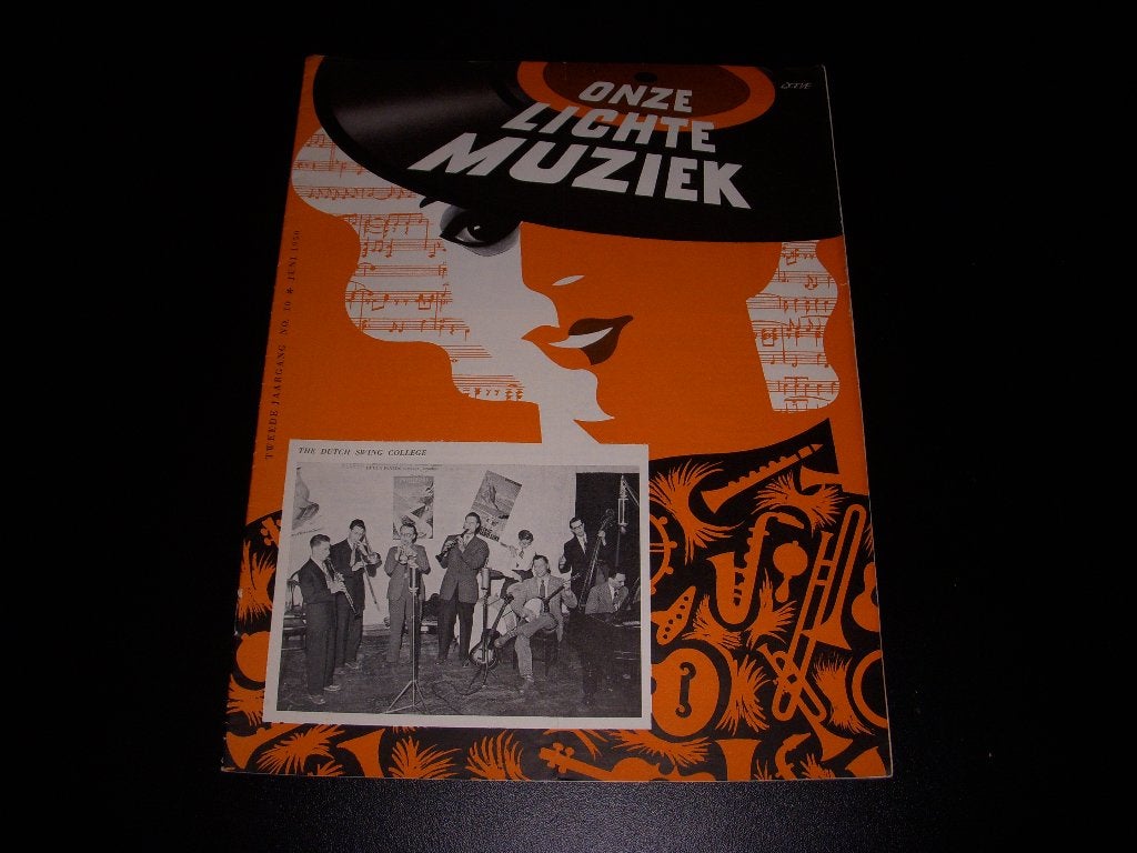 Tijdschrift ' Onze lichte muziek ' juni 1950, Ophalen of Verzenden, Gelezen, Muziek, Film of Tv