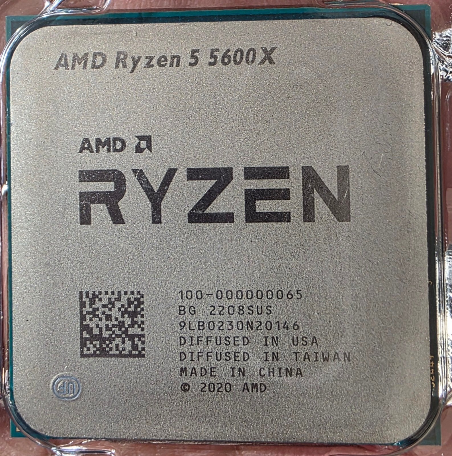 AMD Ryzen 5 5600X, Computers en Software, Processors, Ophalen, Zo goed als nieuw, 3 tot 4 Ghz