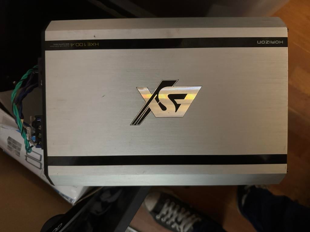 Horizon HX-100.4 Auto Versterker, Ophalen of Verzenden, Zo goed als nieuw