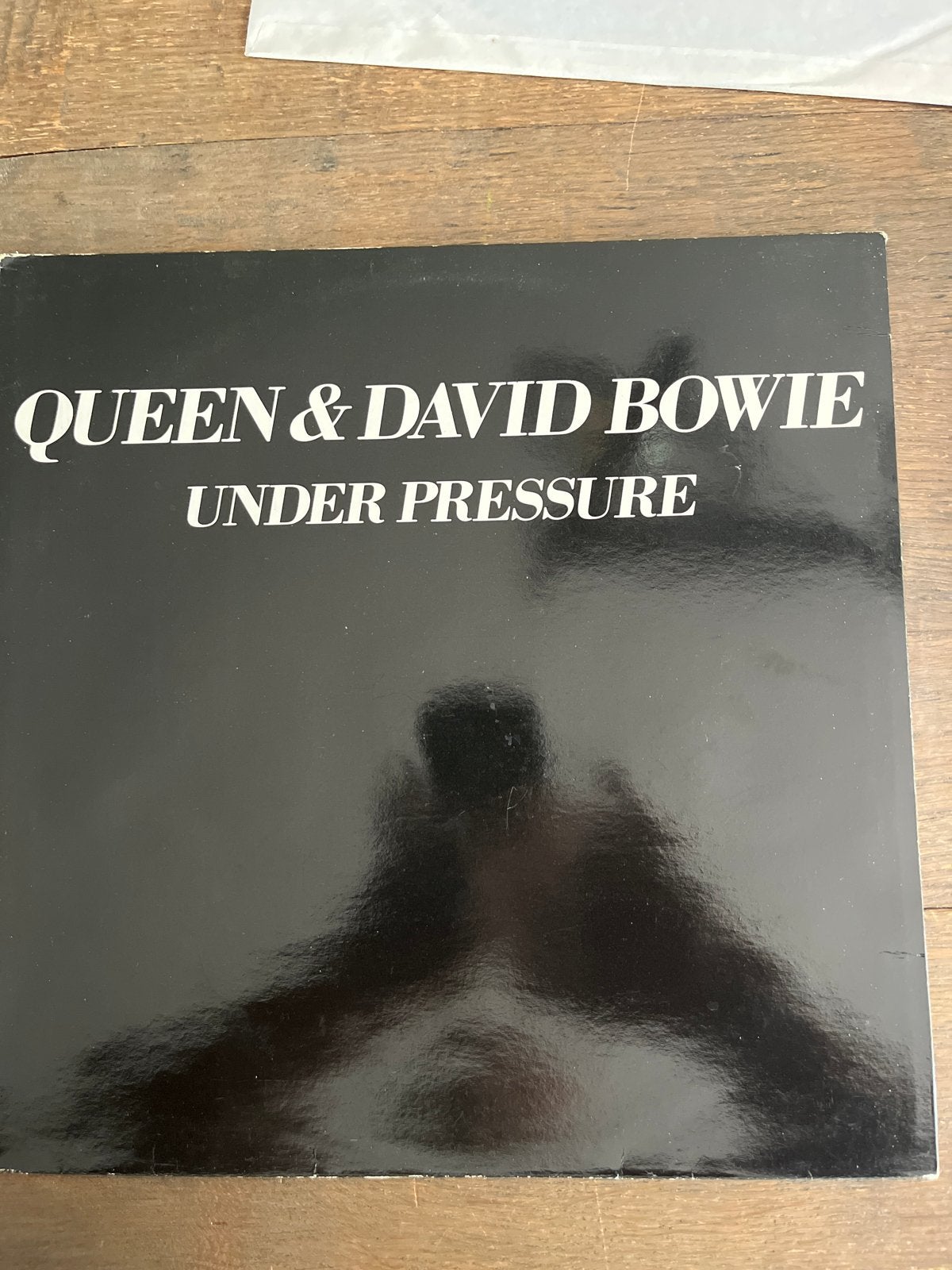 Queen & David Bowie - Under Pressure Vinyl Single, Originele persing, Ophalen of Verzenden, Gebruikt, Pop
