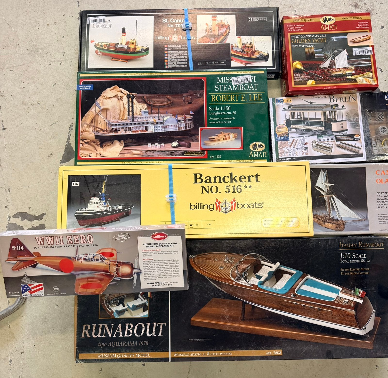 Complete modelbouw werkplaats: modellen, gereedschap, toebeh, Ophalen, Zo goed als nieuw, Overige typen, Overige merken