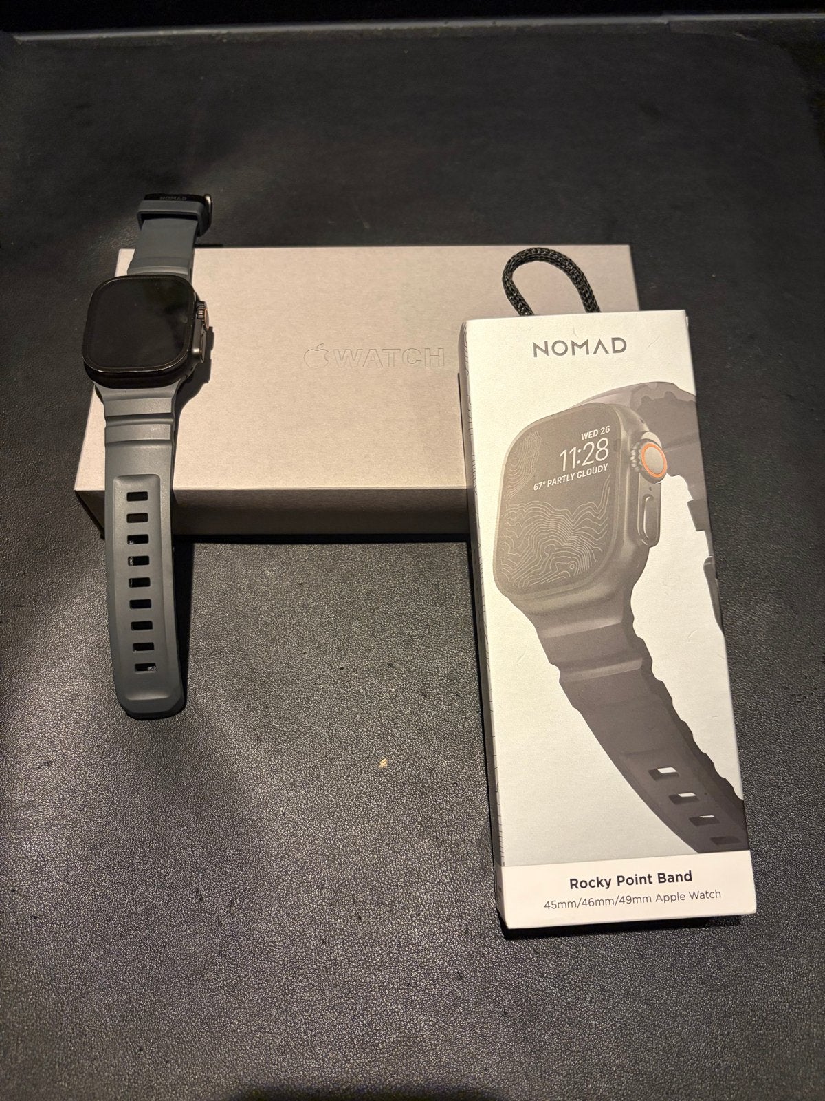 Apple Watch Ultra 3 met Nomad bandje - Zo goed als nieuw, Ophalen, Afstand, IOS, Zo goed als nieuw