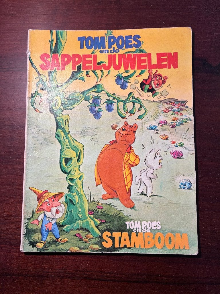 Strip - Tom Poes en de Sappeljuwelen, Gelezen, Marten Toonder, Eén stripboek, Ophalen of Verzenden