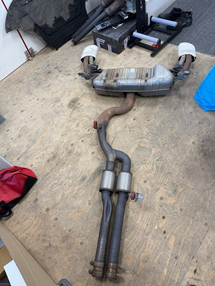 Audi RS3 8V/8.5V origineel catback uitlaatsysteem, Ophalen of Verzenden, Gebruikt, Audi