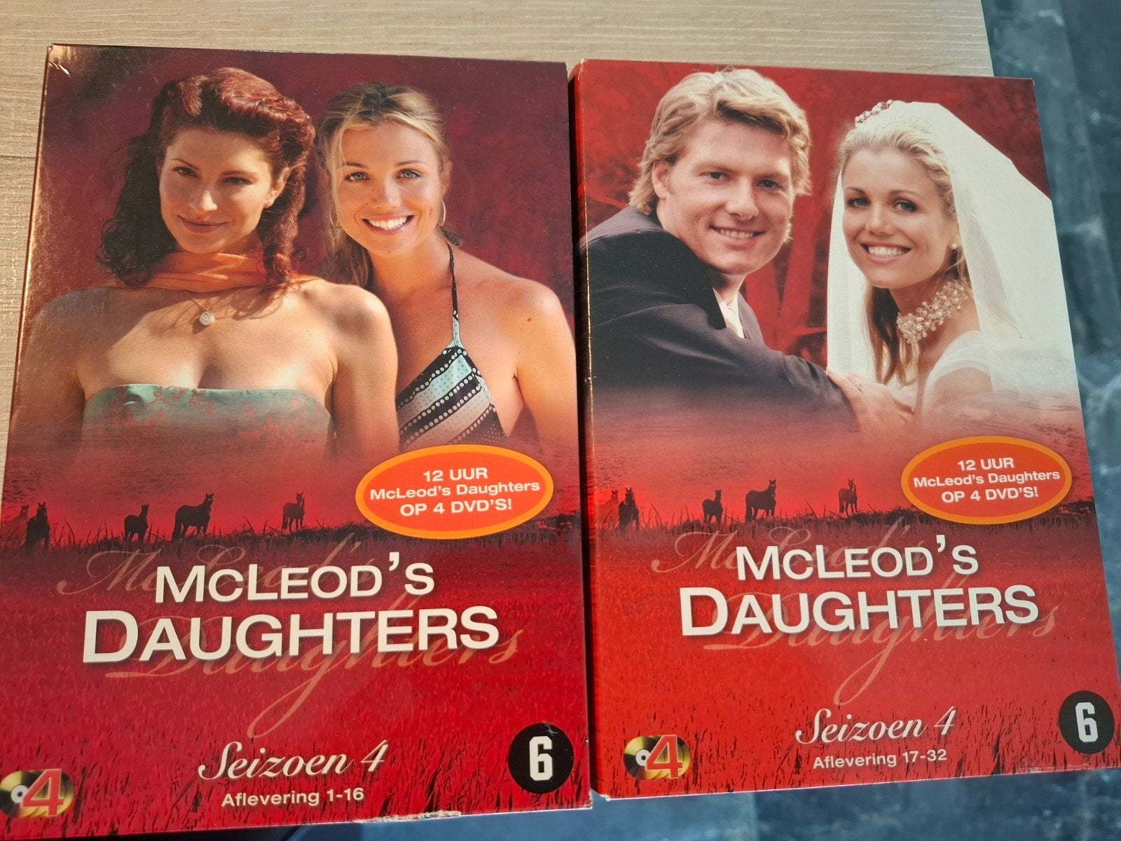 McLeod's Daughters seizoen 4 deel 1 en 2, Vanaf 12 jaar, Ophalen of Verzenden, Zo goed als nieuw, Komedie