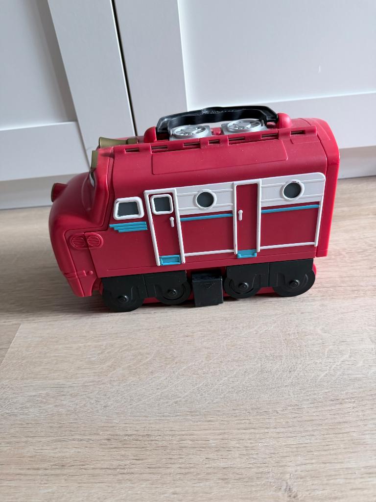 Chuggington koffer met veel treintjes, Ophalen of Verzenden, Zo goed als nieuw