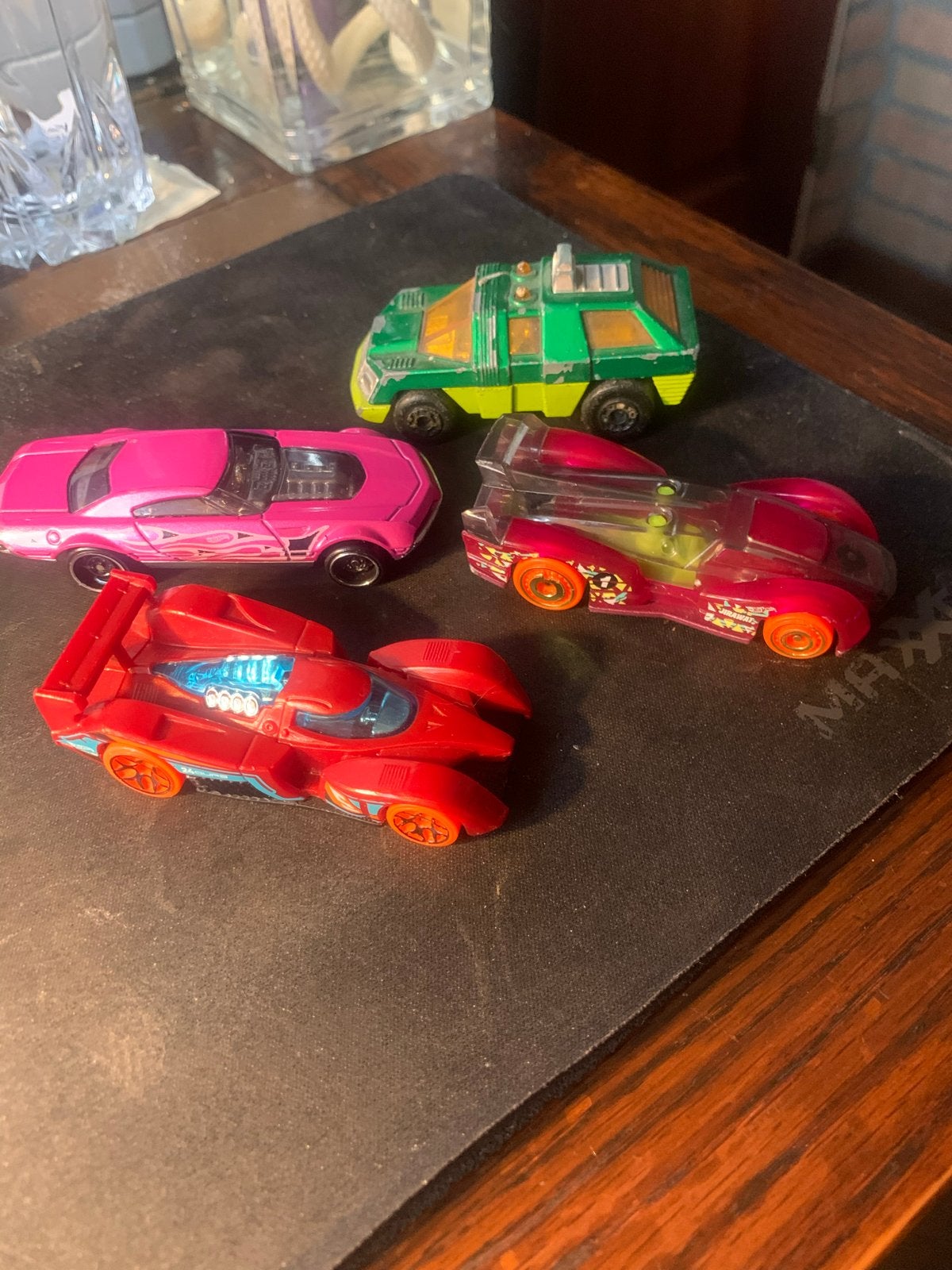 4 Oude Speelgoedauto's - Hot Wheels Collectie, Kinderen en Baby's, Ophalen of Verzenden, Gebruikt