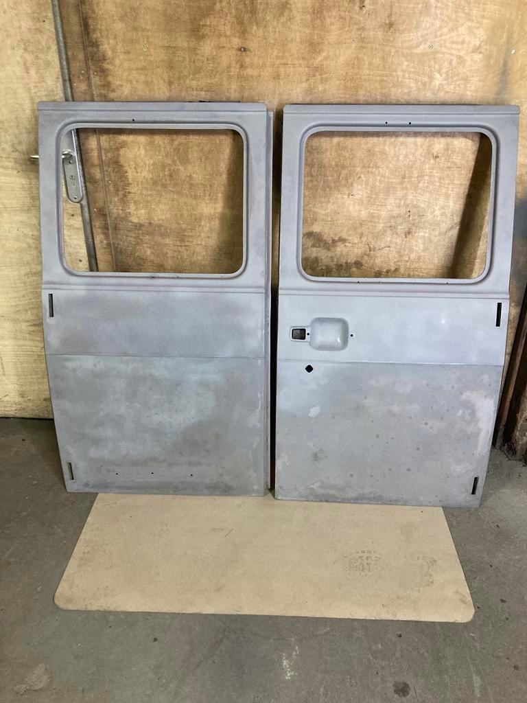 Chevy van G20 G30 Gmc Vandura roestvrije achterdeuren, Auto-onderdelen, Carrosserie en Plaatwerk, Ophalen, Gebruikt, Deur, Chevrolet