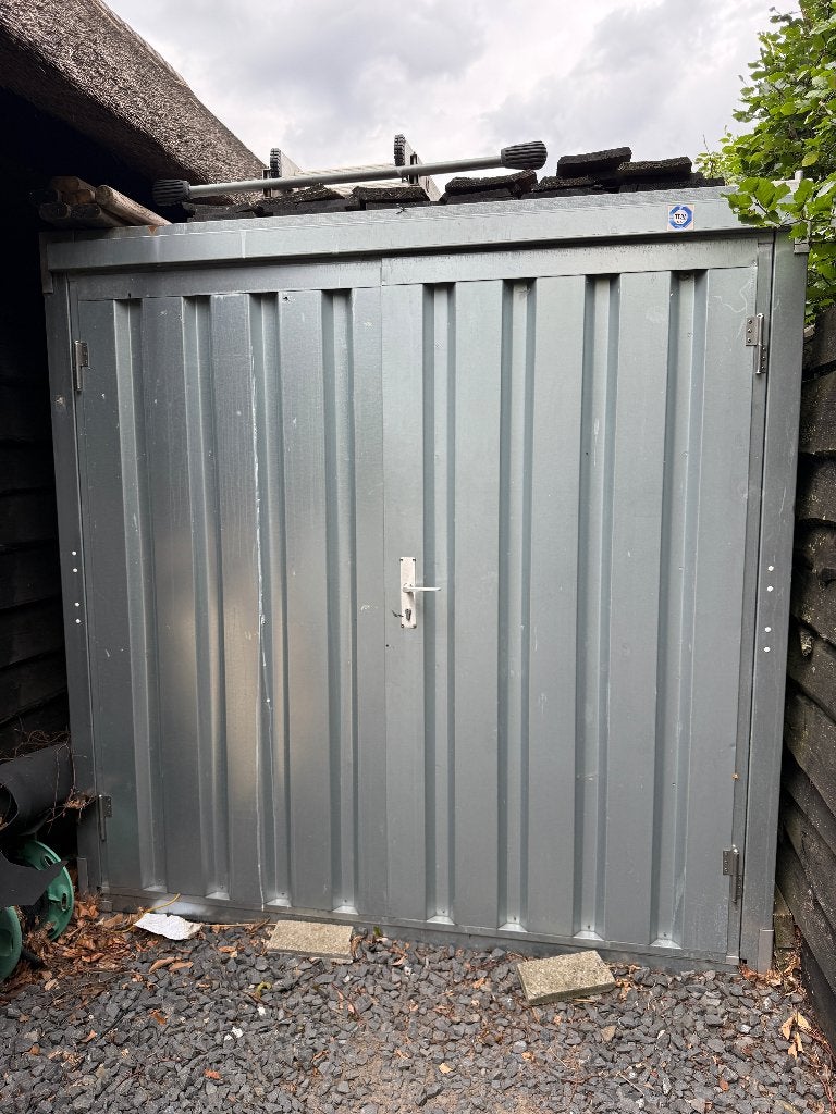 demontabele opslagcontainer, Ophalen